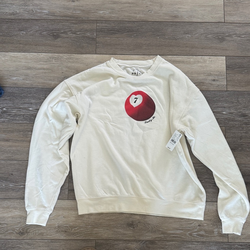 White Crewneck Sweater